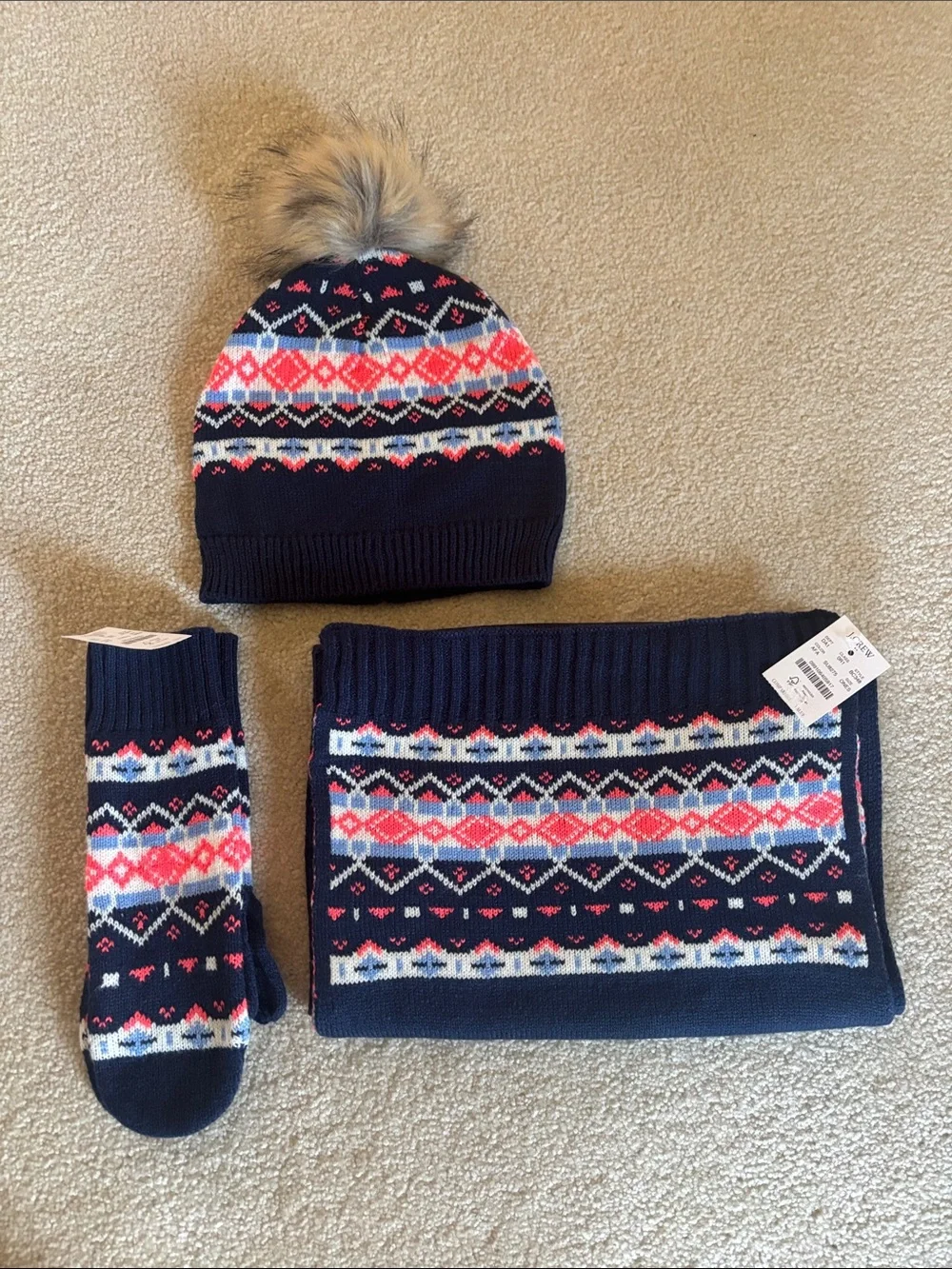 J. Crew Factory soft pom